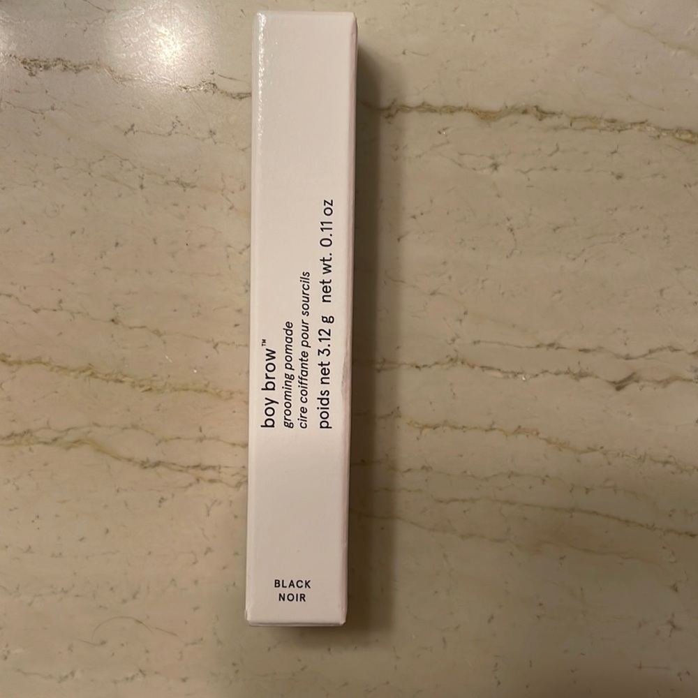 brand new black bow brow from glossier